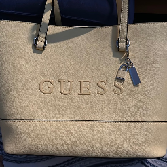 Guess Bags Yellow Guess Purse Poshmark